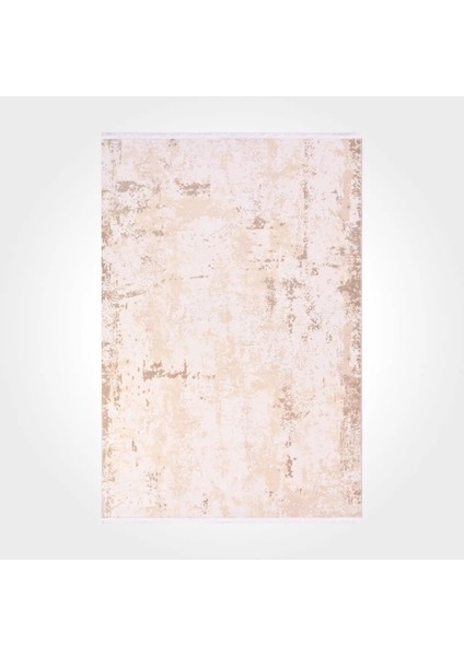 Almansa Modern Bej Viskon ve Akrilik Pamuk Tabanlı Makine Halısı fiyatları