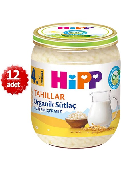 Organik x 12 Adet Sütlaç 125 gr