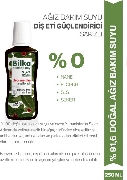 Homeopati Ağız Bakım Suyu - Mastika Sakızlı modelleri