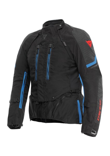 Daınese/super Adventure Absolu Jacket Black Black Blue