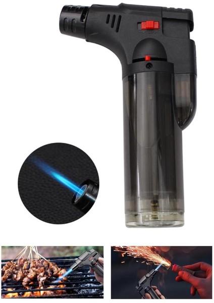 Mini Pürmüz Çakmak Doldurulabilir Depolu Çakmak Alev Ayarlı 1300 Derece