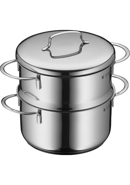 Buharlı Indüksiyon Tabanlı Çelik Derin Tencere 16 cm