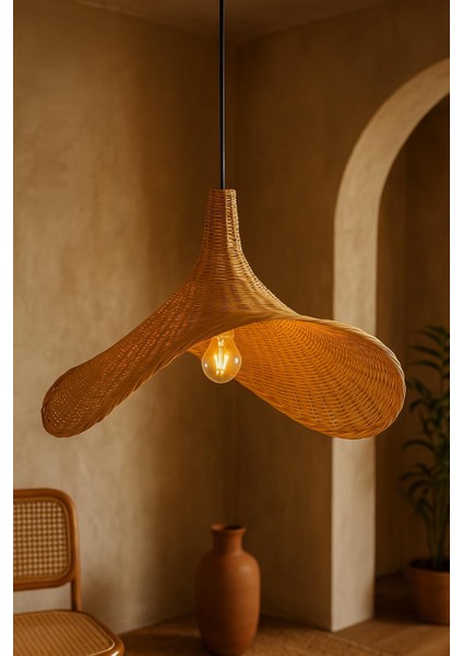 LORA Bambu Bohem Avize | 50x100 | E27 Duy