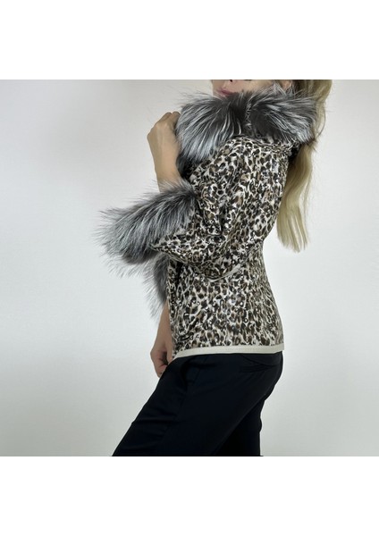 Çift Taraflı Giyilebilir Kadın Deri Mont Yarasa Model fiyatları