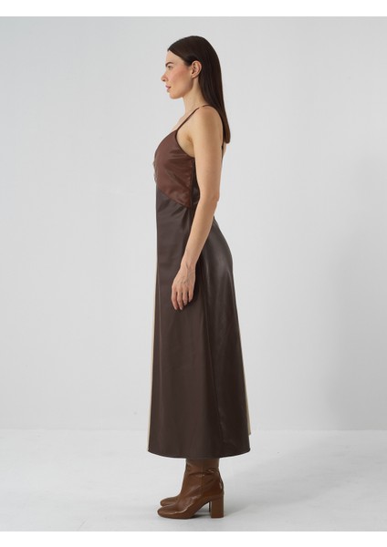 Kadın Camel Regular Fit Elbise fırsatları