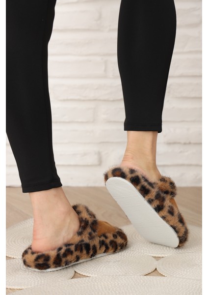 Sessiz Taban Tüylü Şık Ev Terliği modelleri