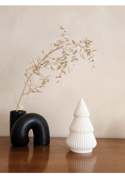 Nordic Tree Mumluk | Işıklı Çam Ağaç Dekoru (Mum Dahil) modelleri