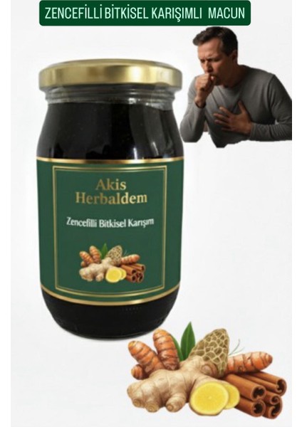 Zencefil Karışımlı Doğal Macun (420 Gr) Rahatlatıcı