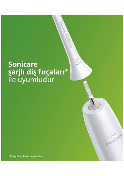 Philips Sonicare Optimal White Yedek Diş Fırçası Başlığı, 7 Kat Daha Fazla Plak Temizliği, Orta Yumuşak Fırça Başlığı, 2’li Paket, Beyaz, HX6062/87 modelleri