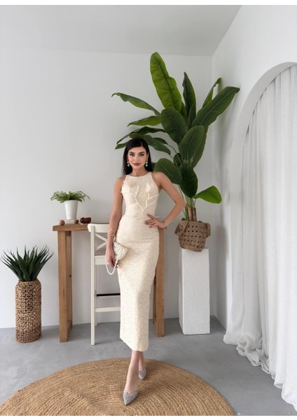 Lers Çiçek Detaylı Elbise fırsatları