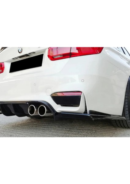 Bmw F30-F80 2012-2018 M3 Plastk 3 Parça Vostainer Difüzör