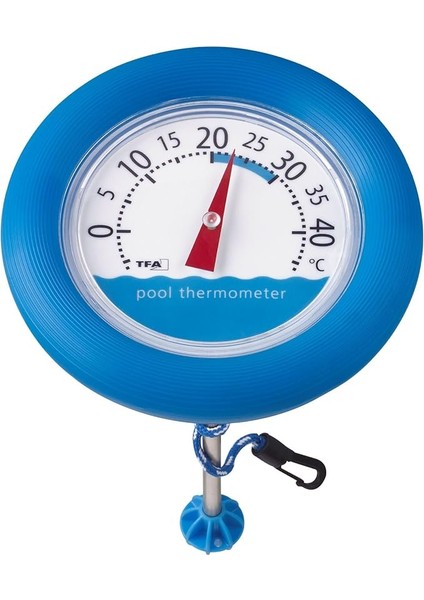 Dostmann Saat Yüzme Havuzu Termometresi, Çok Renkli, 19,3 x 4,2 x 26,700000000000003 cm