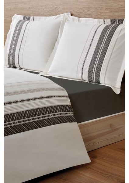 Blend Krem Tek Kişilik %100 Pamuk Nevresim Takımı modelleri