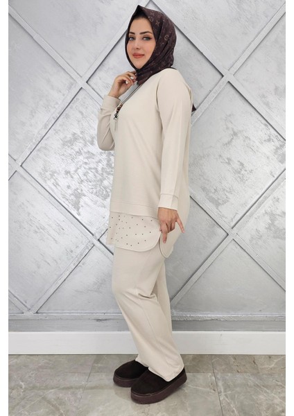 Kadın Kolye ve Taş Detaylı Tesettür Takım fiyatları