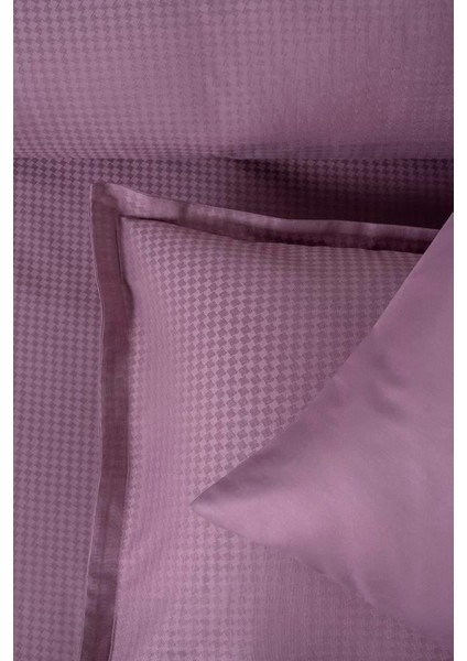 Jakarlı Saten Çift Kişilik Nev Takımı Dıamond Puce modelleri