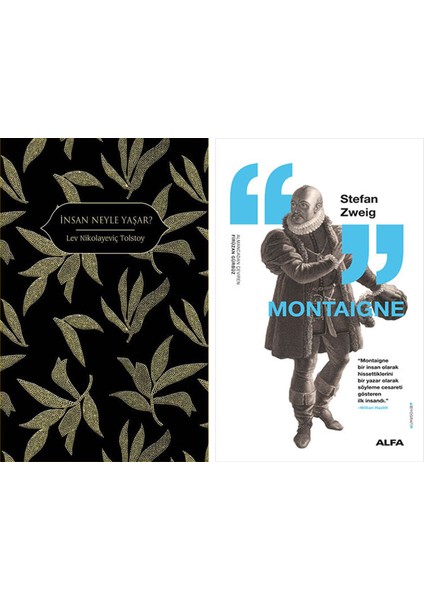 Insan Neyle Yaşar ? (Ciltli) + Montaigne