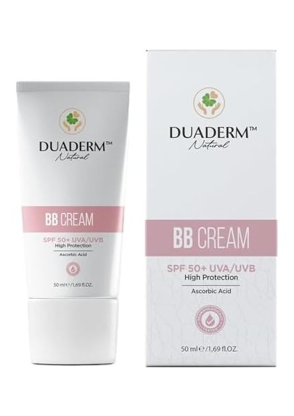 Duaderm Besleyici Bb Krem, Spf 50+ Uva/uvb Koruma, Nude Ton, 50 ml fiyatları