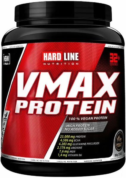 Hardline Nutrition Vmax Protein Çikolata 908 gr 1 Paket(1 x 1 Adet)