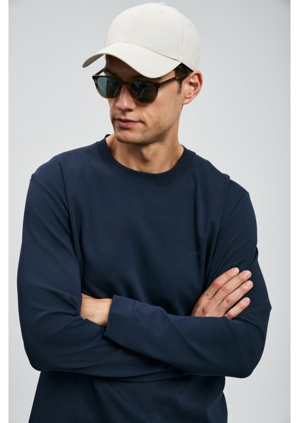 Victor Erkek Sweatshirt Koyu Lacivert (112020056) indirimleri