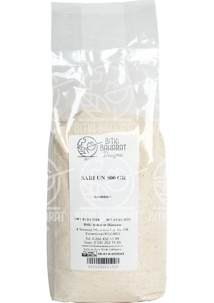 Sarı Buğday Unu 500 gr