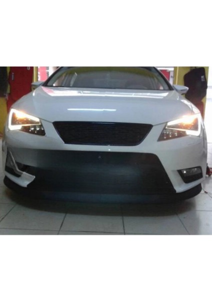 For Seat Leon Mk3 2012-2020 Uyumlu Evrensel 2 Parça Astra H Model Ön Ek Tampon Dili Lip Esnek Karlık fiyatları