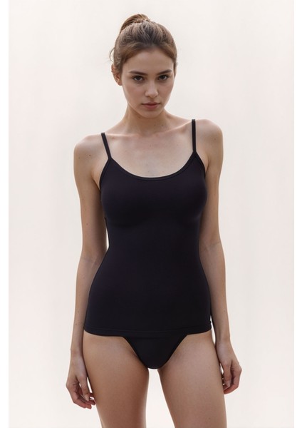 Kadın Giyim Ip Askılı Modal & Pamuklu 3 Adet Siyah-Beyaz-Ten Atlet LL.K66.O002.001 fırsatları