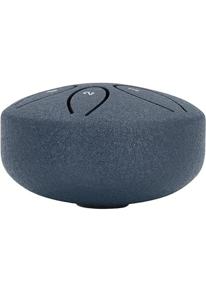 Mini Çelik Dil 3 Inç 6 Ton Ses Şifa Kiti, 1 Adet Davul Çubuğu, Mini El Tavası Tamburu, Müzik Aletleri Için (Deniz Mavisi) fırsatları