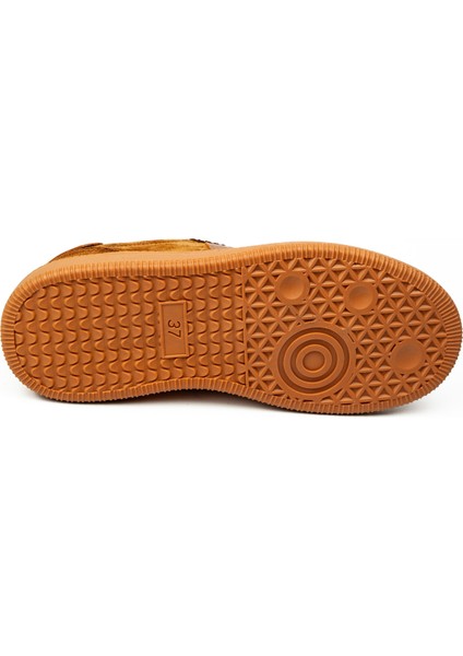 170 Moda Arena Taba Süet Deri Kadın Sneaker indirimleri