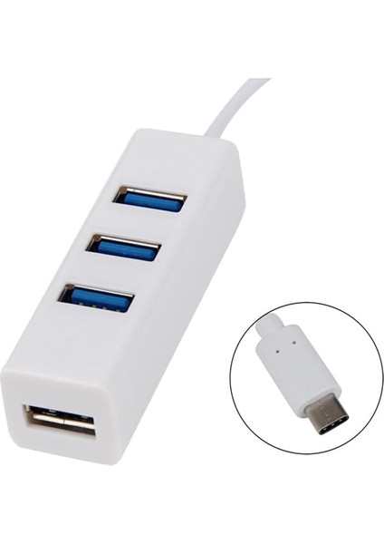 Type C USB 3.1 Çoklayıcı 4 Port Hub Çoğaltıcı fiyatları