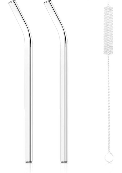 3nanlü Cam Pipet Seti 2 Adet Cam Pipet 1 Adet Temizleme Fırçası, Qucco