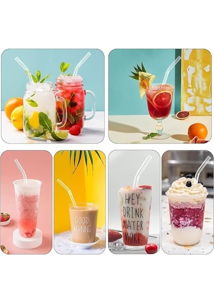 3nanlü Cam Pipet Seti 2 Adet Cam Pipet 1 Adet Temizleme Fırçası, Qucco fırsatları