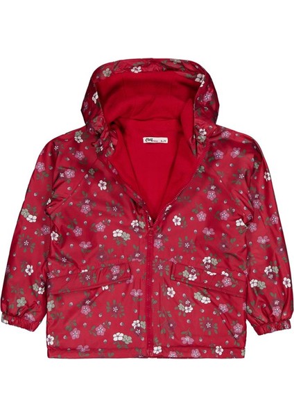 Polarlı Çiçek Desenli 6-9 Yaş Yağmurluk fiyatları