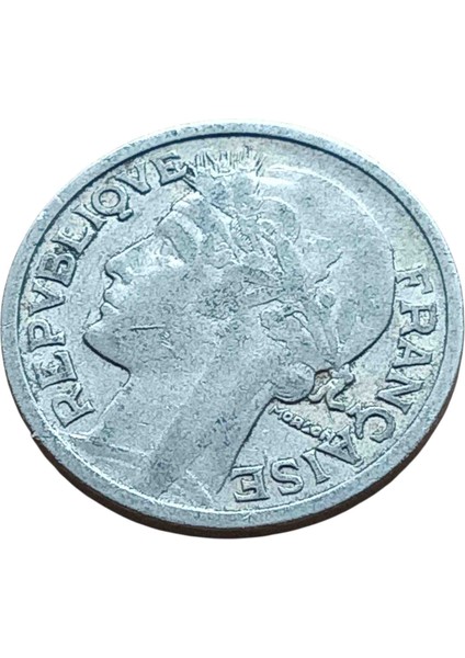 1946 Fransa 2 Frank Madeni Koleksiyon Para Lotu. fiyatları