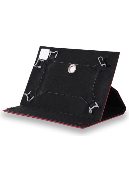 Artes D716 - 7" Tablet Uyumlu Standlı Üniversal Kapaklı Kırmızı Tablet Kılıfı indirimleri