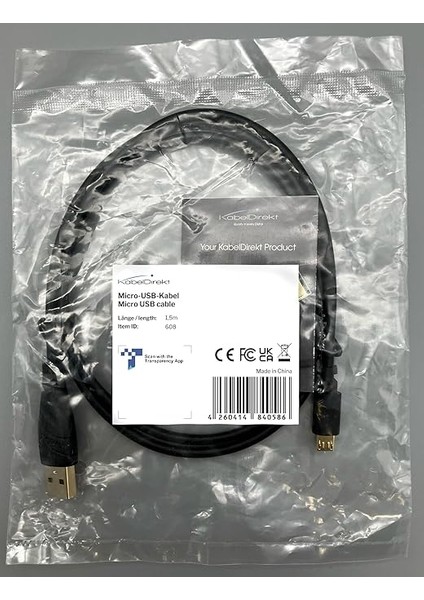 – Mikro USB Kablosu – 1,5m (Usb 2.0, Şarj, Veri Kablosu, Siyah) fırsatları