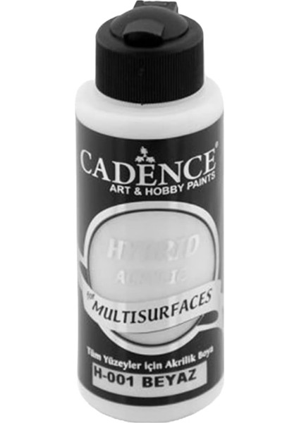 Hybrid Multisurface Akrilik Boya 500 Ml. H-001 Beyaz