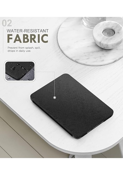 Case Fits 6" All-New Kindle (11TH GENERATION-2024/2022 Release)& International Version, Lightweight Shell Cover With Auto Wake/sleep For Kindle 2024/2022 11TH Gen E-Reader, Black modelleri