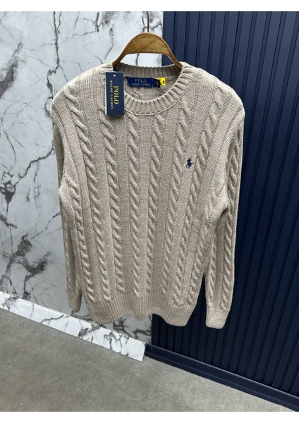 Polo Ralph Lauren Bisiklet Yaka Örgü Dokulu Kazak fiyatları