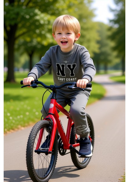 Erkek Çocuk Pamuklu Örme Rahat Kesim Eşofman Takımı Günlük Kullanım Için Ideal Kaliteli Şık fırsatları