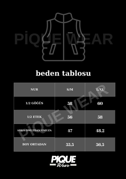 Nur Kadın Yelek Kadın Rabbit Yelen