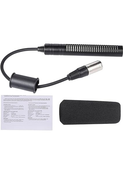 Video Kaydı Röportaj Fotoğrafçılığı Stereo Kondansatör Tek Yönlü Mikrofon Mikrofon Paonic Kameralar Için-Xlr Arayüzü indirimleri