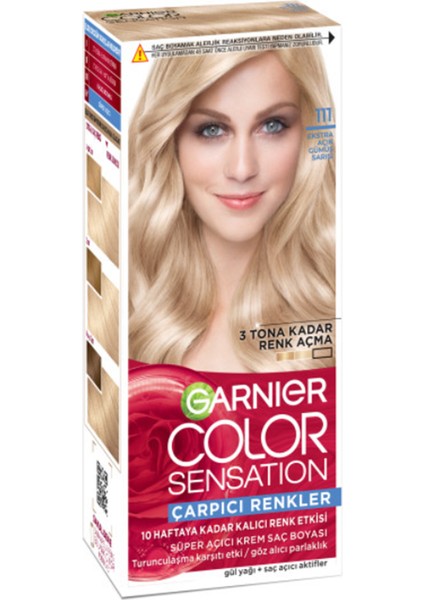 2 Adet Garnier Çarpıcı Renkler N°111 Ekstra Açık Gümüş S fiyatları