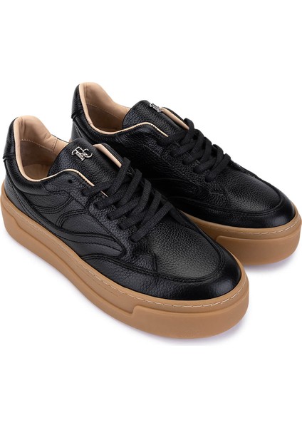 Kadın Hakiki Deri Siyah Floter Sneakers & Spor Ayakkabı 154 6801 Bn Ayk SK25-26 Sıyah Fltr fiyatları