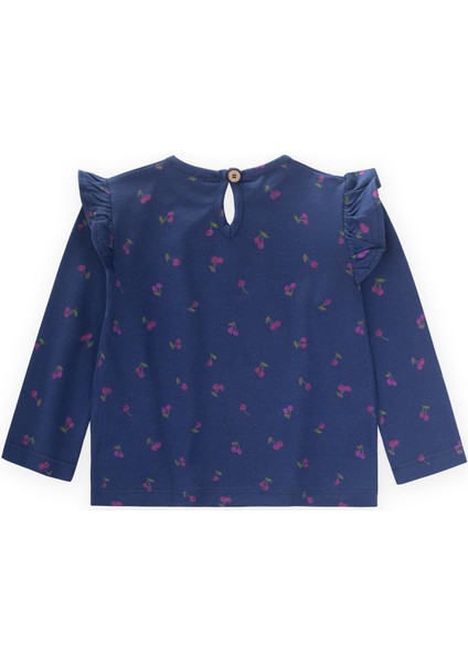 Uzun Kollu T-Shırt 1-7 Yaş Lacivert fiyatları