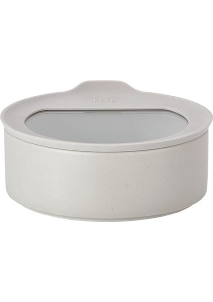 Fika One Seramik Saklama Kabı 700ML Gri