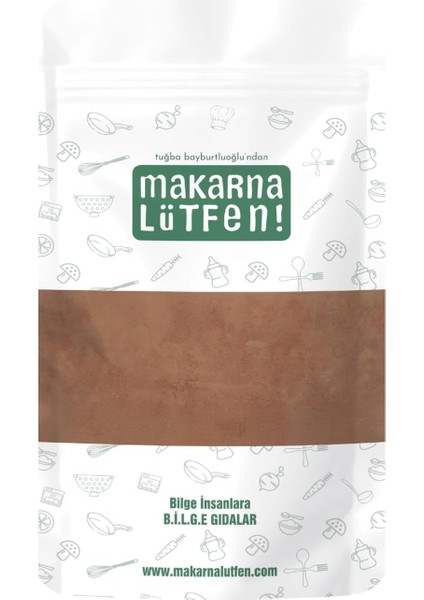 Makarna Lütfen! Organik Keçiboynuzu Unu Katkısız 250 Gram fiyatları