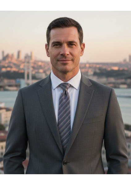 Gri Beyaz Çizgili 8 cm Genişliğinde Kravat modelleri