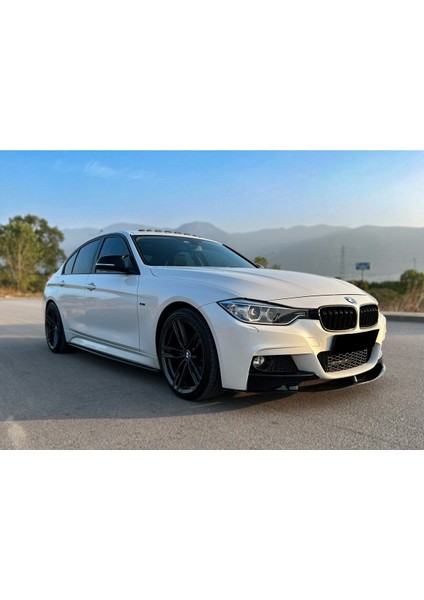 Bmw 3 Serisi F30 M-Pack Ön Lip 2012-2019 3 Parça Şık ve Sportif Görünüm Kolay Montaj