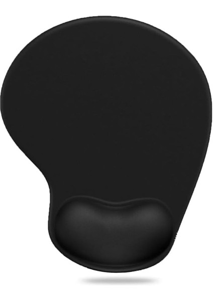 - Bilek Destekli Mouse Pad | Konforlu, Kaymaz Taban, Ergonomik, Yumuşak, Ev,ofis (Siyah)