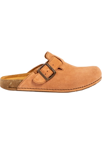 Kadın Terlik N5796 El Naturalista Sılk Suede Peach / Balance